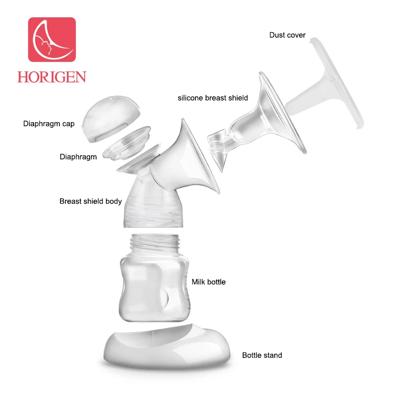
Natural 3D breast pump Initiation Technology Breast pump Electric Double with Touch panel built-in Lithium rechargeable battery 