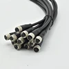 3pin 4pin 6pin cable circular sensor waterproof M8 connector