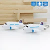 Custom Logo Led sound airplane key chain for promotion