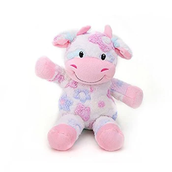 20cm Sitting Lovely Pink Cow Plush Toy,Plush Stuffy Cow Toy,Pink Cow