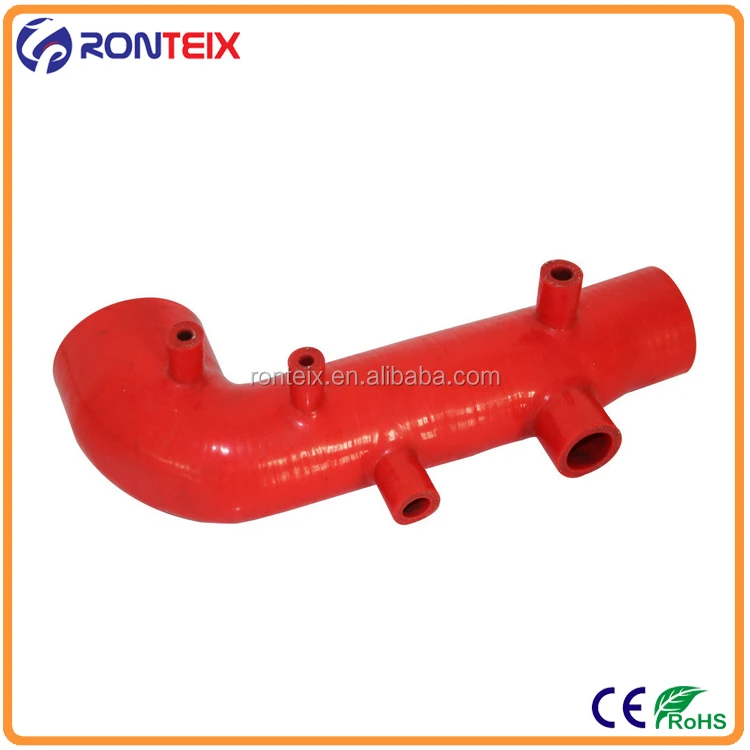 silicone hose in red color