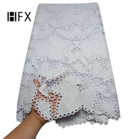 

Wholesale Cotton Africa Embroidery Guipure Cord Lace Fabric For Wedding