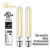 T9 6W LED filament bulb, T10 120V dimmable led filament light,230V CE all glass tubular led filament bulb