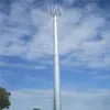 Transmission line steel wire pole of monopole tower in 32m height