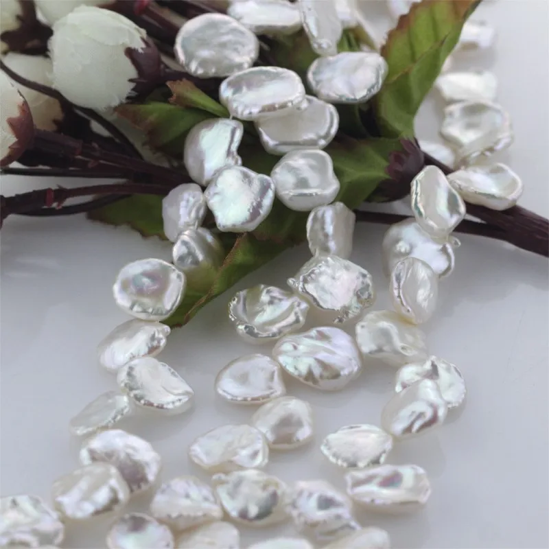 aaa wholesale 13-14mm large size freshwater real popcorn flower