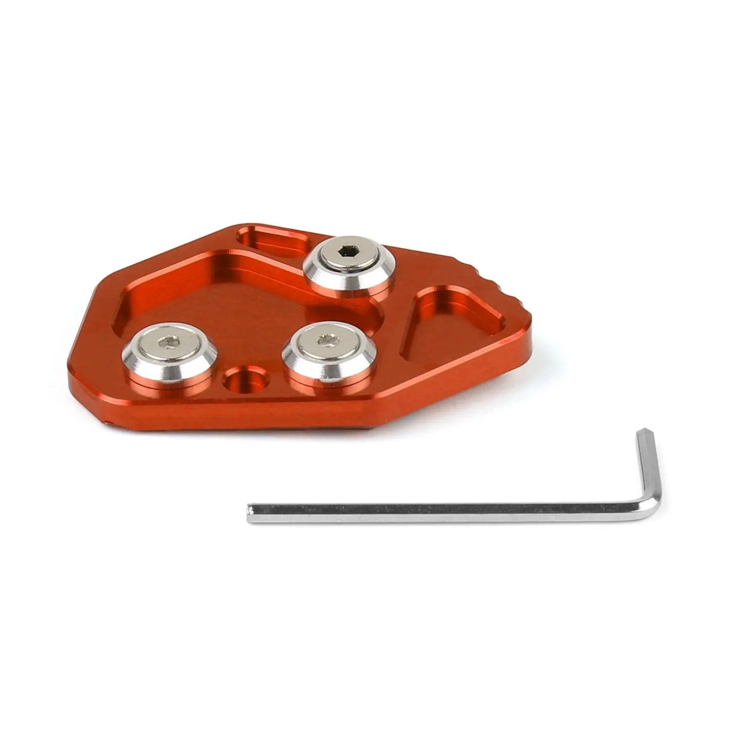 Get Quotations · Areyourshop Side Stand Kickstand Plate Pad For BMW  K1200S/R 2005-2008 K1300S/