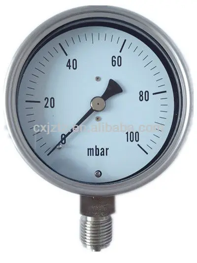 mbar pressure gauge