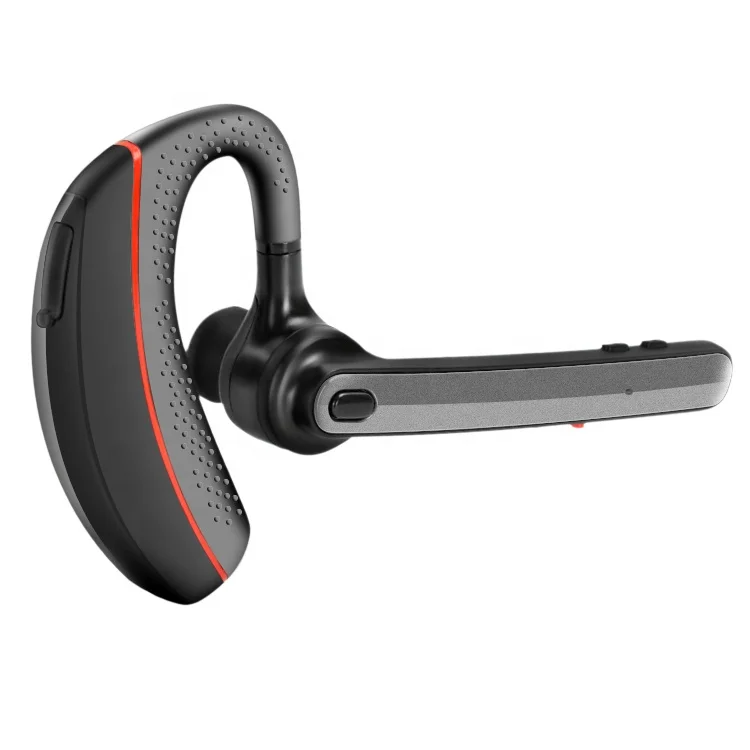 

2019 Hot Sale new in style top wireless single-ear blue tooth 4.1 headset digital office wireless earphone headphone, Black