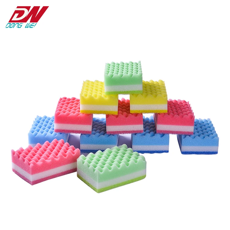 

Sponge products clean washing dishes/sponge products sponge kitchen, Blue, yellow, pink, purple, green