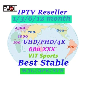 EVOL IPTV Super Reseller Panel VIP Sports 5ooo+ channels 9000+ VOD Europa Free test 24 hours Europe UK subscription Arabic