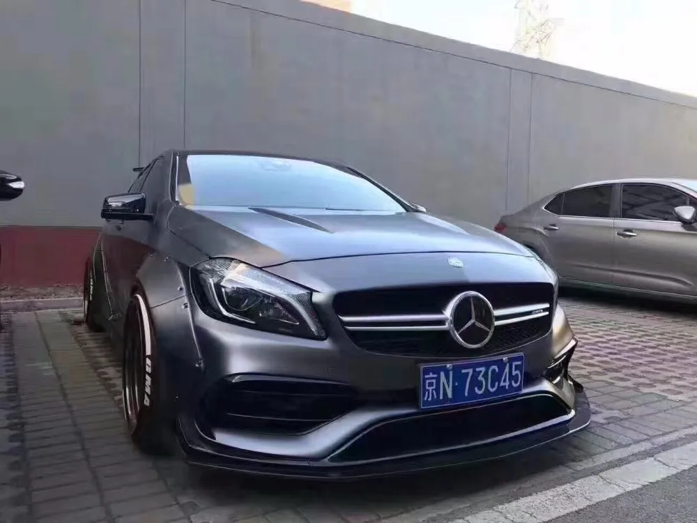 2015 2017 A Class W176 A45 Wide Body Kit Wheel Arches Fender Flares Body Kit Fitting For Mb A Class A200 A180 A45 Made In China Buy W176 Fender Flares Wide Body Kit For A45 Wheels