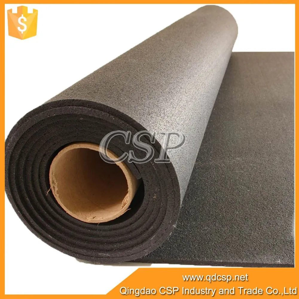 waterproof factory price rubber flooring carpet roll
