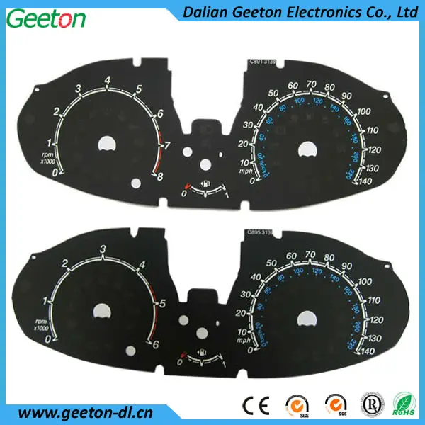 Custom Polycarbonate Waterproof Digital Adhesive Car Dashboard Buy