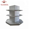 customized size hot sale heavy duty metal supermarket gondola display shelf / rack