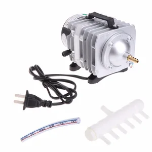 Image of Aquarium electromagnetic air compressor 70L/min 45W fish tank air pump increasing oxygen pump HAILEA ACO318 ACO-318