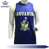 Fashional style clothing singlets for men custom gym low cut tank singlets
