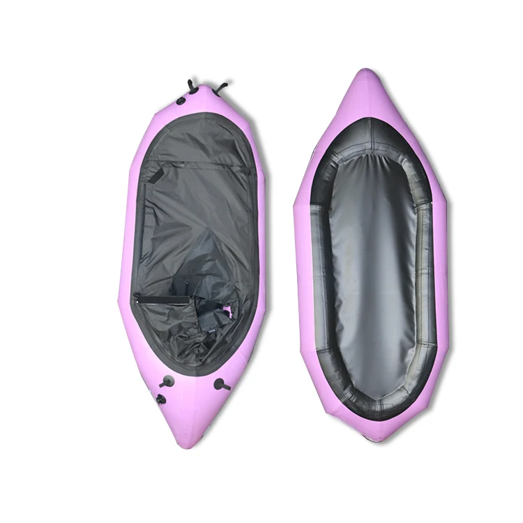 

Salable Ultralight White Water TPU Inflatable Raft Boat/Packraft, All the customized pvc color