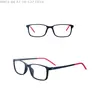 Latest cheap fashion style TR90 promotional colorful stock lot optical eyeglasses frame