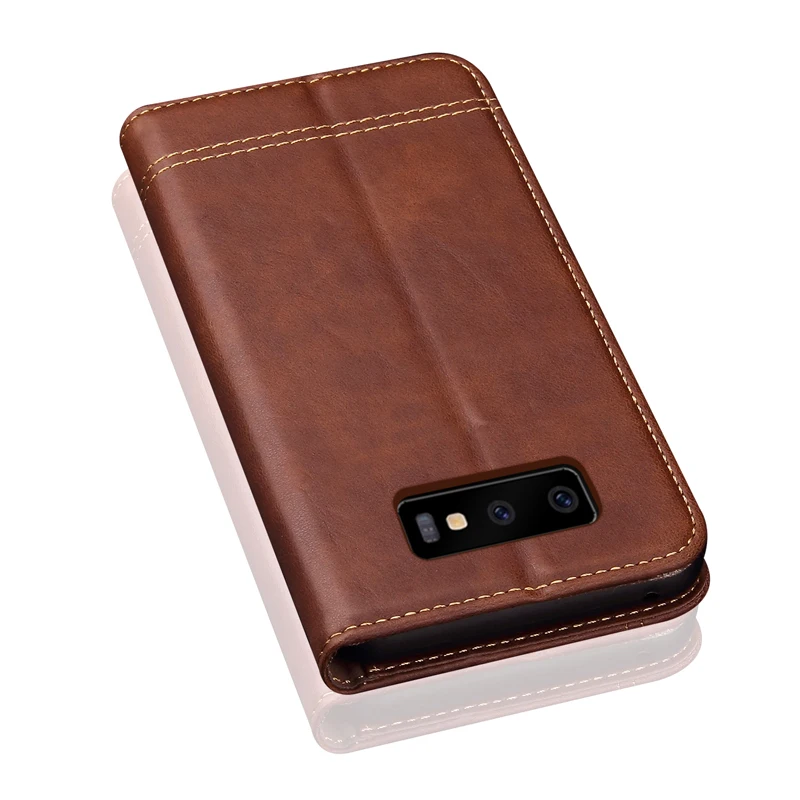 

Amazon hot selling leather case with card holder Factory price leather wallet case for samsung s9, N/a
