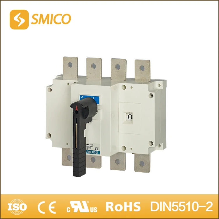 SMICO IEC And GB Standard 3200A 660V 3P 4P Load Isolation Switch