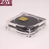 Profession custom transparent square pressed powder compact case empty air cushion foundation case