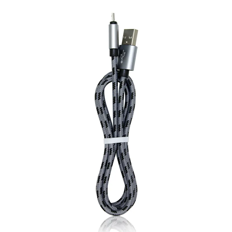 

1m/2m/3m Cable Length and Computer Use nylon braided usb data charging cable for Type-C S9 S10 for iphone X XR XS for android, Gold,white,red, pink,black,grey