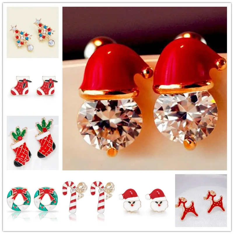 

Cute christmas earrings, N/a