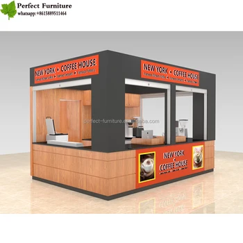 Hot Sale Retail Coffee Kiosk  With Coffee Shop Interior 