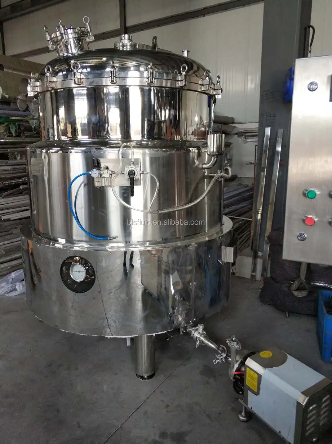 Stainless Steel Ss316 300l Industrial Electric/steam Pressure Cooker