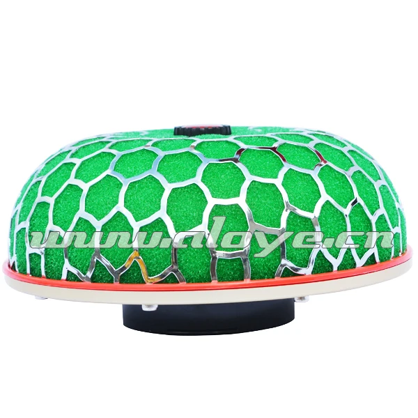80mm Universal Green Mushroon Car Cold Air Intake Filter  002.jpg