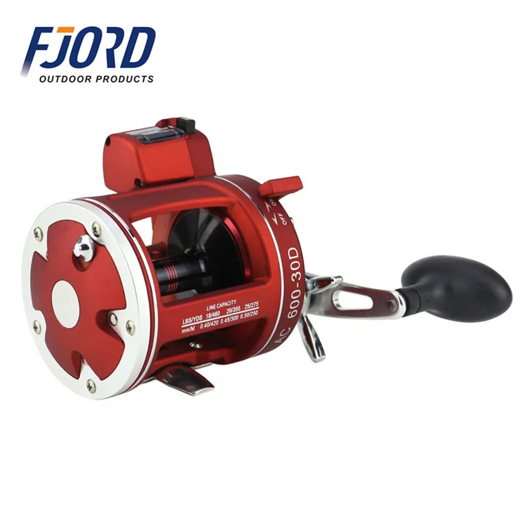 

FJORD High end drum round baitcasting fishing reel with counter, Customized