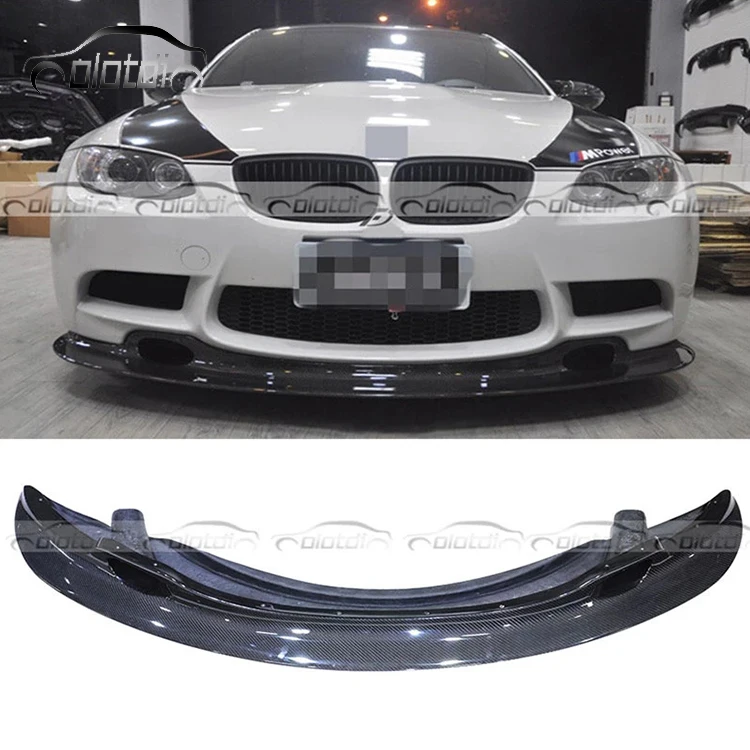 thumbnail image 2 of Carbon Fiber Front Bumper Lip Splitter For BMW E90 E92 E93 M3 – GT4 Style (2008-2013) 2 of 5