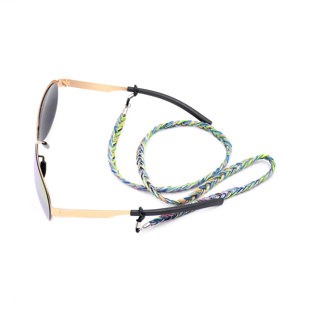 

The aged portable discoloration hanging eyeglasses cord, Multi