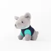 Factory direct wholesale 2018 Best selling soft cute small animals stuffed keychain plush toy,custom plush toy