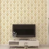 Golden Leaf Design 3D Wall Papers TV Wallpaper Texture Wallpaper