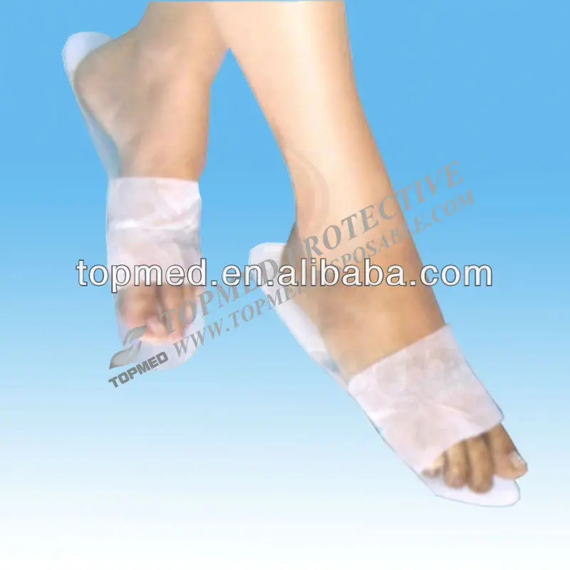 One Time Use Nonwoven Pp Sock Cover,White Bowling Socks Buy