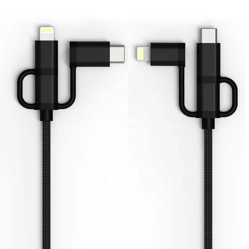 
3 in 1 cable fast charging 5V 2.4A micro type-c OEM ODM available for iPhone 