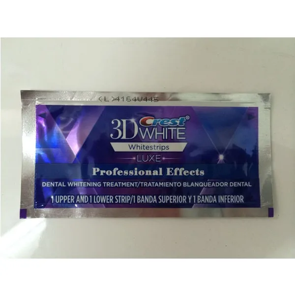 
Crest 3d white teeth Whitestrips Professional effect 1 box 20 Pouches Original Oral Hygiene Teeth Whitening strips crest 
