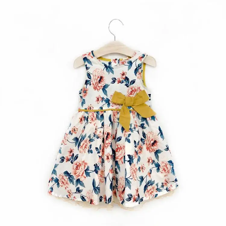 printed frock design for baby girl