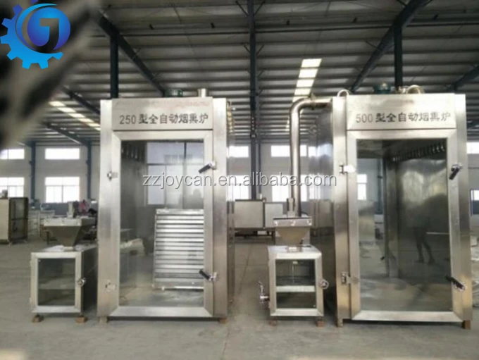 Industrial Smoked Fish Equipment Fish Smoking And Drying Machine