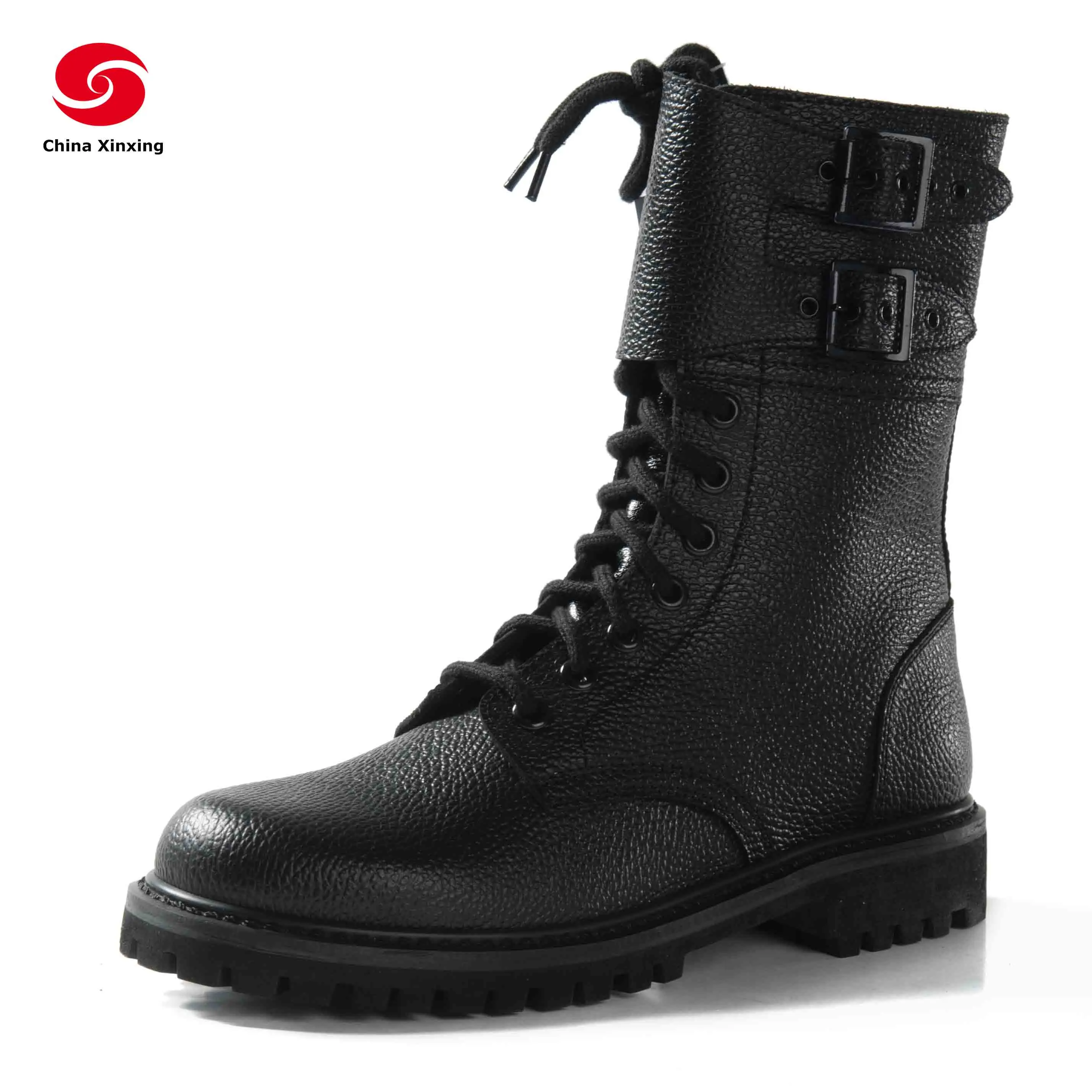 Heavy Duty Black Combat Leather Boots For Men Buy Duty