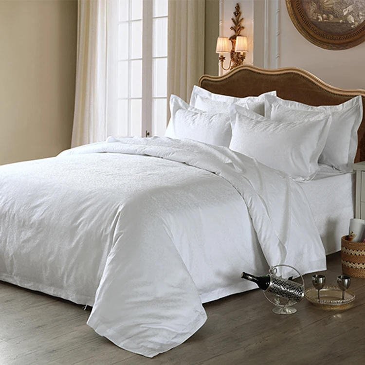 100 Cotton Satin Luxury Comforter Duvet Cover Set King Size Hotel