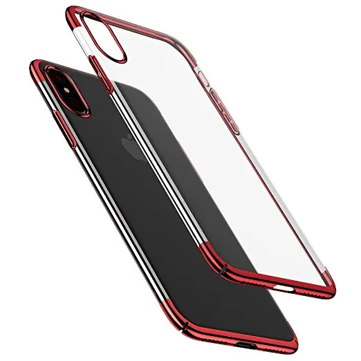 

2018 Hot Selling Mobile Phone Cover For iPhone X , Chrome TPU Case For iPhone X Case