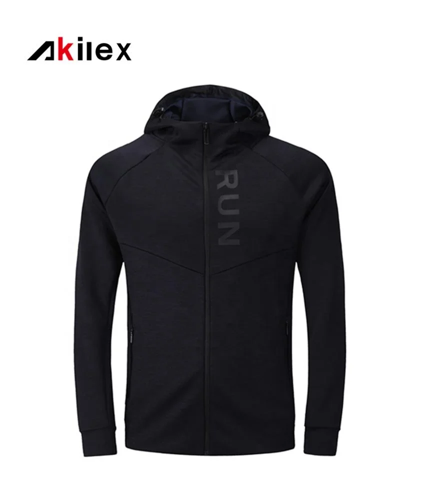 

stock zip up black hoodie custom men printing logo, Customized colors