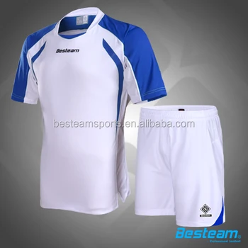 blue white football jersey
