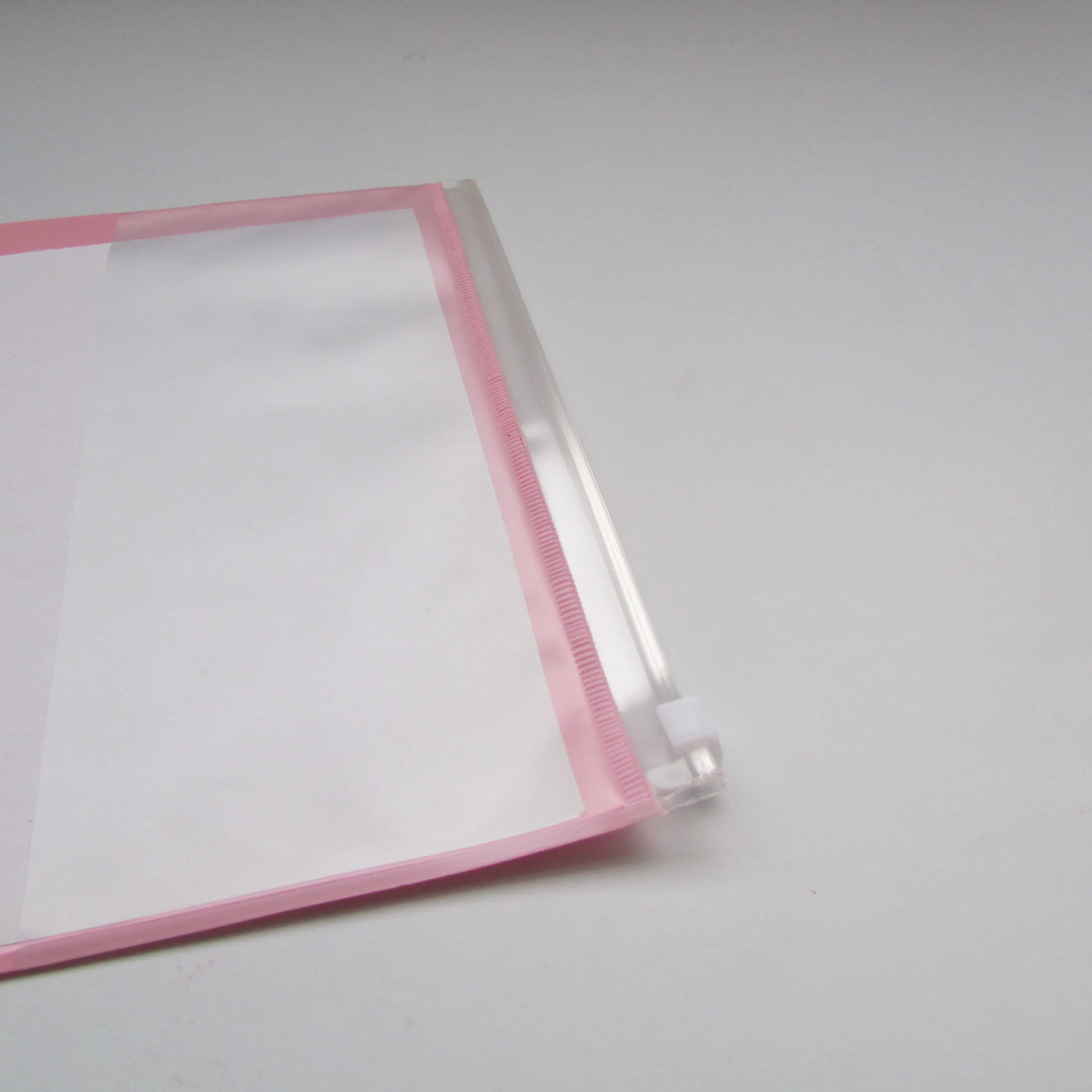 Pp/pvc Book Cover With Zipper/storage Pocket Custom Plastic Waterproof ...