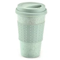 

Zogifts New design Household Wheat Fibre Cup Reusable Bamboo Fiber Coffee Cup and sport bottle