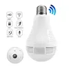 LED Light Bulb Camera WIFI Wireless Security Surveillance CCTV Camera Cam IP Infrared 360 Degree Hidden Cameras Night Light Bulb