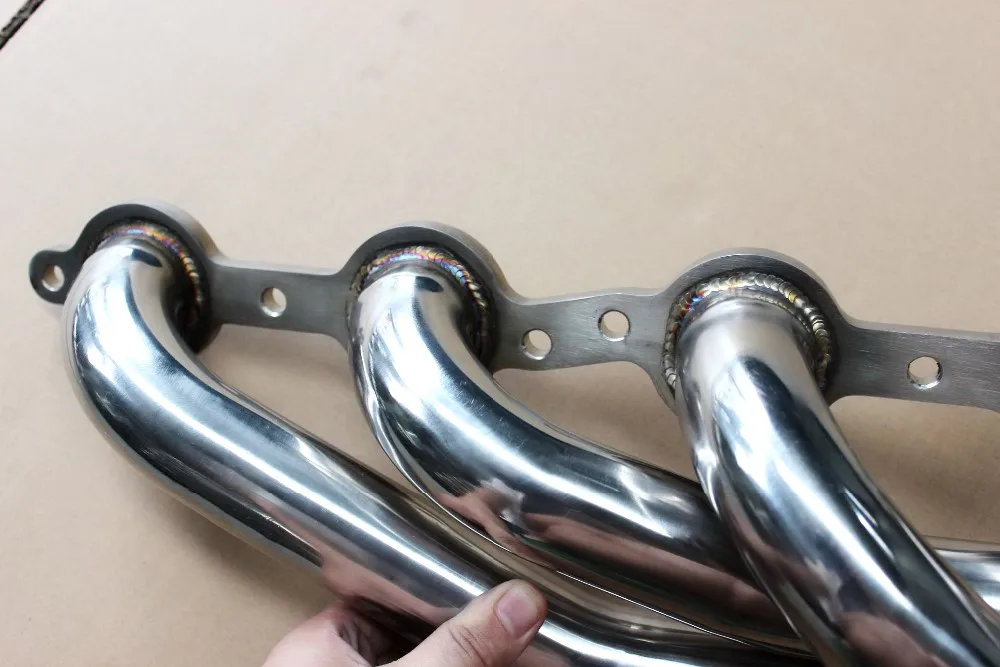 Srainless Steel Exhaust Pipe Manifold Headers For Chevy Silverado Gmc