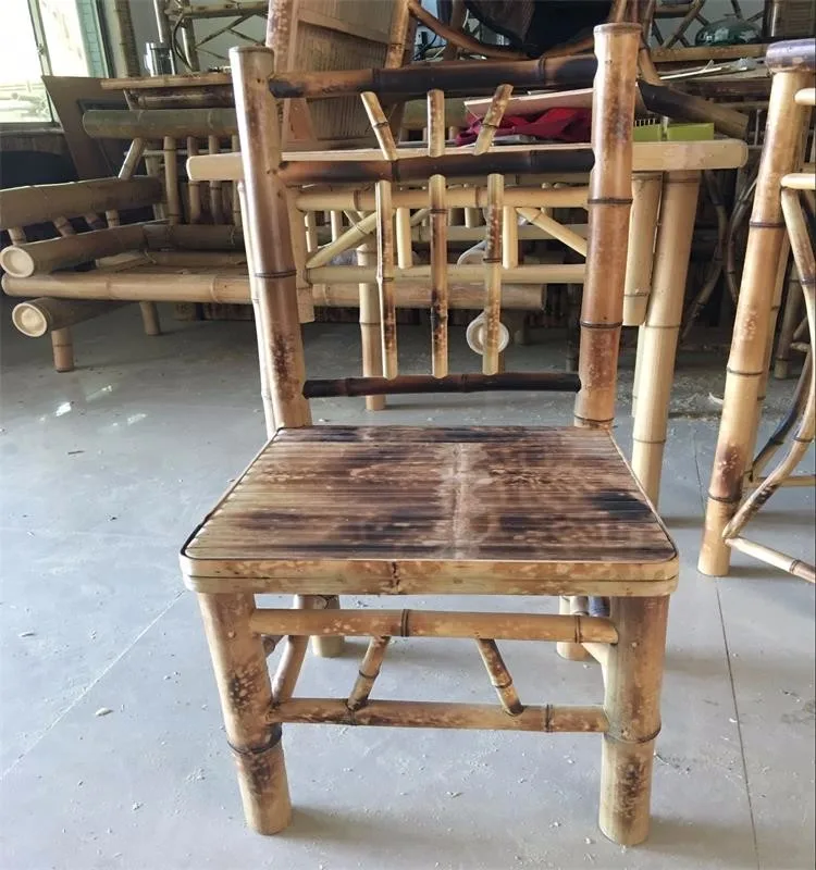 Wy T001 Handsome And Rental Bamboo Chairs With High Quality And Big
